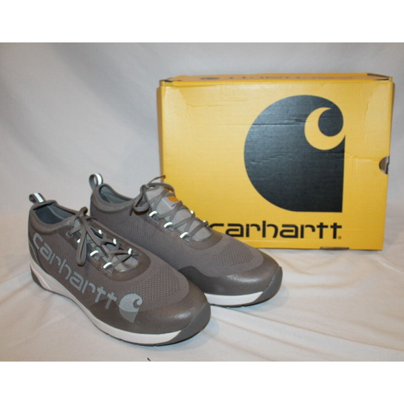 NIB Carhartt Force SD Nano Composite Toe Work Shoe Size 15 EE‎ Gray main image 5